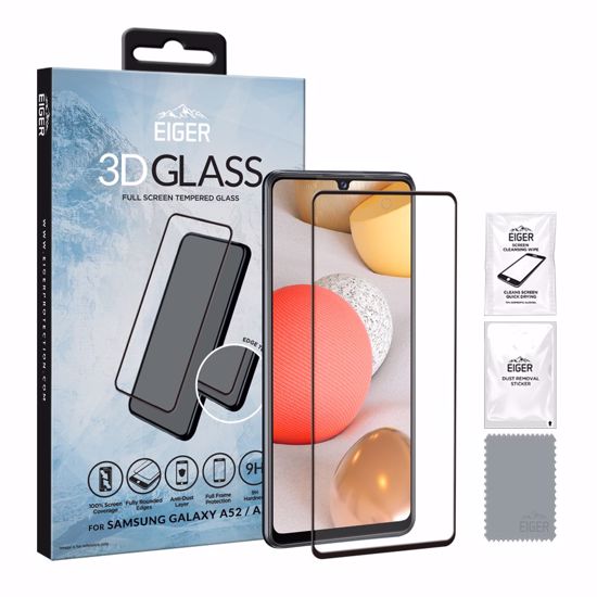 Picture of Eiger Eiger Mountain Glass CLEAR EDGE Screen Protector GRS for Samsung  A52 / A52 5G / A52s / A53 5G